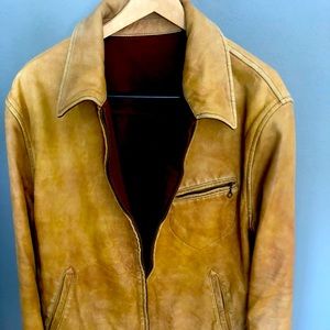 Ralph Lauren reversible Polo leather jacket